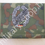 Kie03,PÉNZTÁRCA,FALLSHIRMJAGER , BW, ,ÚJ , FLACTARN