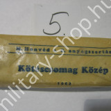 magyar katonai régiség,Rákosi orvosi felszerelés kötszer