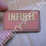 2556, PVC PATCH  INFIDEL , SIVATAGI , ÚJ
