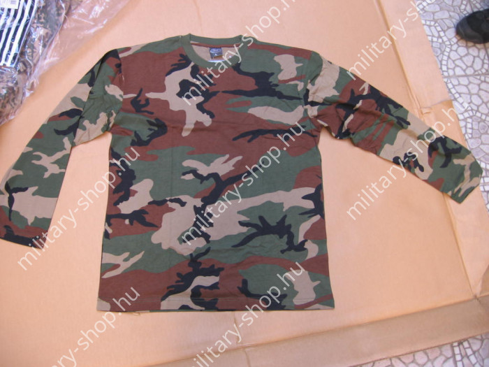 katonai póló hosszú ujjú hosszúújjú zöld od khaki kék sivatagi szín homok multicam mtp woodland éjszakai terepszín terepszínű póló katonai bolt üzlet army shop army store military shop in budapest