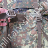 használt katonai hátizsák bakancs felszerelés bw bundeshwehr usa amerikai katonai hátizsák flactarn pötyi borsó mintás  60 literes cordura hadi katonai hátizsák
