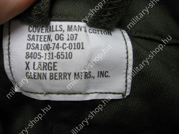 katonai szerelő overál overáll nomex kevlár overál overáll vietnami háborús régiségek ruházat katonai régiségek katonai bolt üzlet army shop army store military shop store in budapest