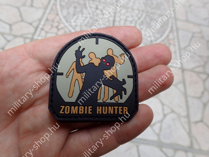 pvc felvarrók jelzések zombie hunter usa német angol bw bundeswehr nato amerikai magyar katonai felvarró karpajzs kitüntetés  katonai bolt üzlet army shop store military shop store in budapest