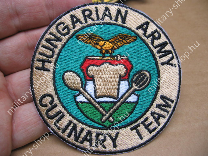 mh magyar honvédség hungaryan army culinary team  francia angol nato német usa baret barett lövész ejtőernyős felvarró katonai bolt üzlet army shop store in budapest