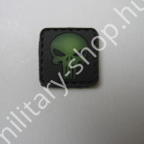 ÚJ2767 , KOPONYÁS PVC PATCH , FOSZFORESZKÁLÓS , ÚJ