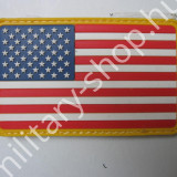 2764, PVC PATCH , USA ZÁSZLÓ, SZÍNES  , ÚJ