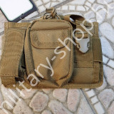 ÚJ3681, ÁLTALÁNOS TÁROLÓ ZSEB, MOLLE 3 + 1 , COYOTE,ÚJ 30608R