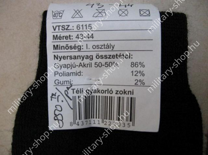 mh fekete bakancs zokni  magyar katonai ruházat felszerelés military shop srmy shop army store katonai bolt budapest katonai zokni  katonai téli zokni surranó 65 m m65 bkancs surranó téli katonai bakancs bevetési bakancs taktikai bakancs