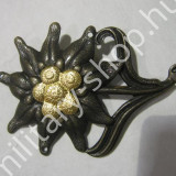 Havasi gyopár sapkára ,wehrmacht edelweiss , II.világháború, német hegyivadász Havasi gyopár sapkára ,wehrmacht edelweiss , II.világháború, német hegyivadász