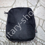 ÚJ3804,MOLLE UTILITY POUCH ( TOK ) ,FÜGGŐLEGES , FEKETE ,MFH ,ÚJ