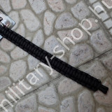 ÚJ3850,PARACORD KARKÖTŐ ,FÉM CSATTAL , MFH , FEKETE ,ÚJ 28183A