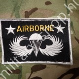 usa u s u.s. army hadsereg airborne légidesszant ejtőernyős    amerikai haditengerészet  karjelzés  felvarró palotaőrség várőrség  francia angol nato német usa baret barett lövész ejtőernyős felvarró katonai bolt üzlet army shop store in budapest