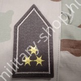 magyar honvédség mh rangjelzés rendfokozat őrmester pólóra nyakra zubbonyra sapkára zászlós őrmester  hadnagy főhadnagy százados tiszti katonai bolt üzlet army shop store military shop store in budapest
