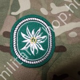 német katonai bw bundeswehr hegyivadász edelweiss havasi gyopár sapka karjelzés  felvarró palotaőrség várőrség  francia angol nato német usa baret barett lövész ejtőernyős felvarró katonai bolt üzlet army shop store in budapest