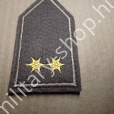 magyar honvédség mh rangjelzés rendfokozat őrmester pólóra nyakra zubbonyra sapkára zászlós őrmester  hadnagy főhadnagy százados tiszti katonai bolt üzlet army shop store military shop store in budapest