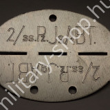 német ss todt ss dögcédula katonai régiség II.világháború 2.világháború horthy régiségek horthy korszak katonai felszerelés ruházat német katonai bolt üzlet military army shop store military surplus shop in budapest