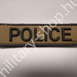 ÚJ5053 , POLICE COYOTE PVC PATCH , ÚJ