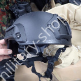 ÚJ5089,  MICH 2001 SISAK , SÍN SZERELÉKKEL ,FEKETE , AIRSOFT