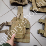 ÚJ5013, USA MOLLE ,BLACKHAWK® PISZTOLYTOK COMBPANELLEL ,COYOTE , EREDETI, ÚJSZERŰ
