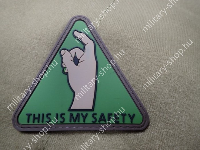 pvc hímzett öntött blackhawk down this is my safety katonai vicces funny felvarrók katonai elsősegély combat live seaver medic karjelzések patch katonai bolt üzlet army shop store military shop store surplus in budapest