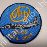 ÚJ4909,AN-24 ,ANCSA, 1974 - 2009 , FELVARRÓ , KÉK ALAP ,  ÚJ