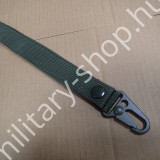 ÚJ4994 , MOLLE AKASZTÓ KARABINERREL , ZÖLD , ÚJ28284B