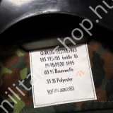 bw bundeswehr bundesver német flectarn flactarn pötyi pöttyös borsó mintás katonai nato moleszkin  gyakorló nadrág zubbony katonai bolt üzlet army military surplus sop store in budapest