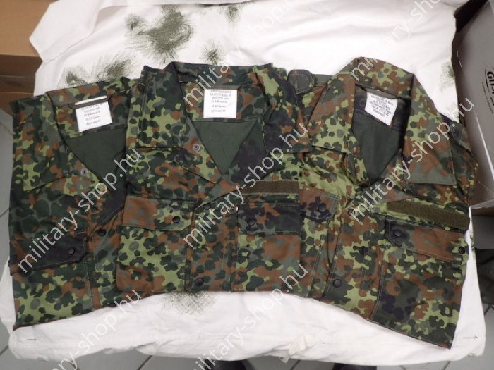 bw bundeswehr bundesver német flectarn flactarn pötyi pöttyös borsó mintás katonai nato moleszkin  gyakorló nadrág zubbony katonai bolt üzlet army military surplus sop store in budapest