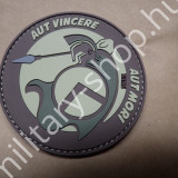 ÚJ5474, SPÁRTAI ( KISEBB  MÉRETŰ)PVC PATCH ,ÚJ