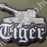 ÚJ5516 , PZKPFW. VI. TIGER  PVC PATCH , ÚJ