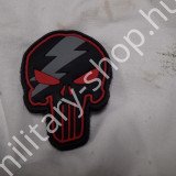 ÚJ5383 , PIROS SZEMŰ KOPONYA PVC PATCH , ÚJ