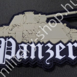 pvc hímzett öntött tank tiger tigris panther hunterpanther párduc 16832201 no mercy katonai vicces funny felvarrók katonai elsősegély koponyás  kalózos karjelzések patch katonai bolt üzlet army shop store military shop store surplus in budapest