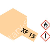 ÚJ6076 ,TAMIYA XF-15 FLAT FLESH  ACRYLIC 23ml