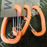 ÚJ6015, WILDO® KARABÍNER SZETT ,(1 DB LARGE, 2 DB KÖZEPES KARABÍNER ) ,NARANCS, ÚJ