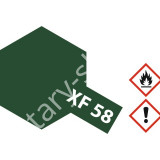 ÚJ6099 ,TAMIYA XF-58 FLAT OLIVE GREEN  ACRYLIC 23ml