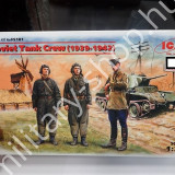 ÚJ5816 , ICM® - SOVIET TANK CREW (1939-1942 ) 35181,BIZOMÁNYOS KÉSZLET