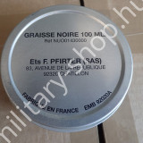 ÚJ5804 ,FRANCIA KATONAI BOX , GRAISSE NOIR 100ml ,FEKETE BOX, EREDETI , ÚJ