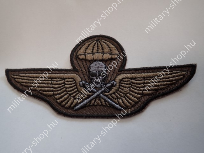 magyar eje ejtőernyős különleges erők mellkas felvarró koponyás felvarró katonai bolt üzlet army shop store surplus in budapest