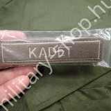 magyar 2015m 2015 m kadét  gyakorlóhoz névfelirat névfelvarró készítése  felvarró katonai bolt üzlet army shop store surplus in budapest