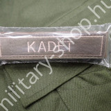 magyar 2015m 2015 m kadét  gyakorlóhoz névfelirat névfelvarró készítése  felvarró katonai bolt üzlet army shop store surplus in budapest