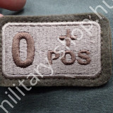 0 positiv  O+ magyar katonai felvarrók pvc vércsoport blood hímzés pilóta felvarrók military patch military surplus ejtőernyős felvarró special forces recon navy seals katonai bolt üzlet army shop army store military surplus shop budapest