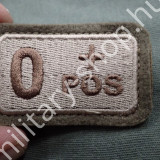 0 positiv  O+ magyar katonai felvarrók pvc vércsoport blood hímzés pilóta felvarrók military patch military surplus ejtőernyős felvarró special forces recon navy seals katonai bolt üzlet army shop army store military surplus shop budapest