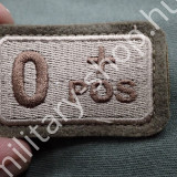 ÚJ6348 0 POS VÉRCSOPORT JELZÉS, 2015M -HEZ , ÚJ
