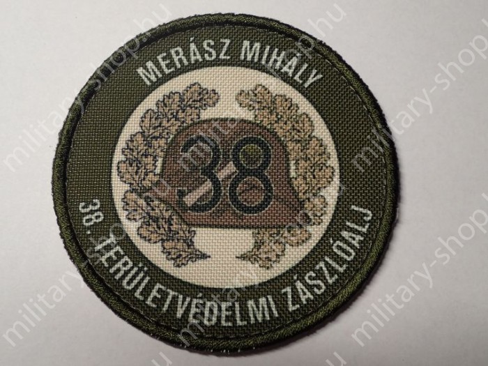 merász mihály 38..területvédelmi zászlóalj ezred  magyr katonai  kar baret sapka felvarrók  katonai bolt üzlet army military shop store  surplus in budapest