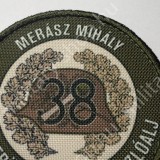 merász mihály 38..területvédelmi zászlóalj ezred  magyr katonai  kar baret sapka felvarrók  katonai bolt üzlet army military shop store  surplus in budapest