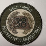 merász mihály 38..területvédelmi zászlóalj ezred  magyr katonai  kar baret sapka felvarrók  katonai bolt üzlet army military shop store  surplus in budapest