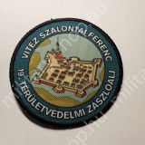 vitéz SZALONTAII FERENC 19.. TERÜLETVÉDELMI ZÁSZLÓALJ , KÖZNAPI, SZÍNES , KARFELVARRÓ
