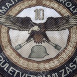 majthényi károly 10.. területvédelmi zászlóalj ezred  magyr katonai  kar baret sapka felvarrók  katonai bolt üzlet army military shop store  surplus in budapest