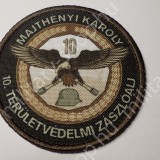 ÚJ6434, MAJTHÉNYI KÁROLY 10.. TERÜLETVÉDELMI ZÁSZLÓALJ , 2015M-HEZ , GYAKORLÓ , KARFELVARRÓ ,ÚJ