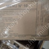 francia  amerikai mre ételcsomag kajacsomag élelmiszer csomag katonai military bolt üzlet shop store in budapest